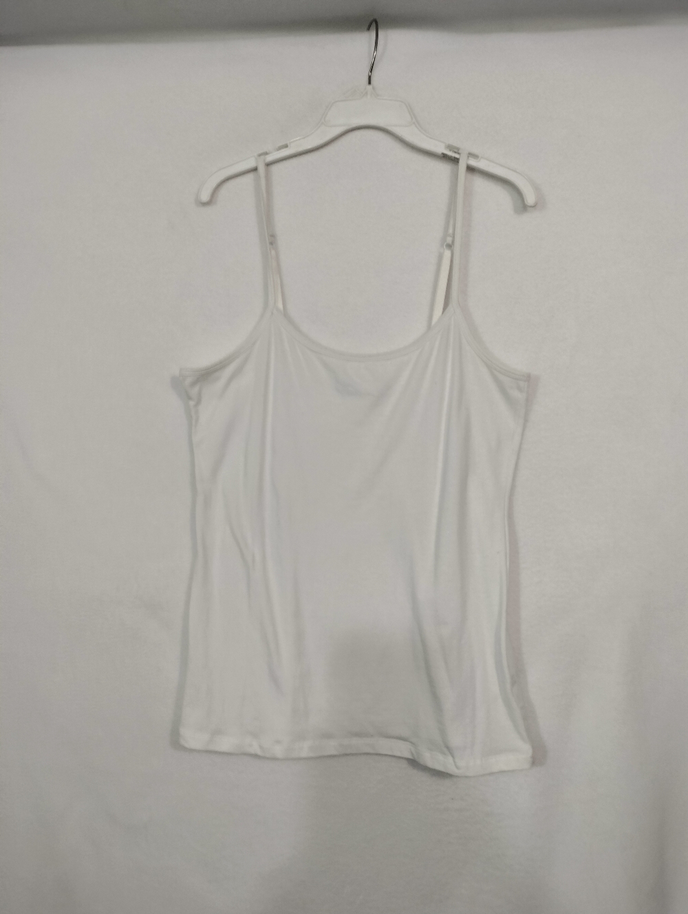 SO White Adjustable Strap Camisole